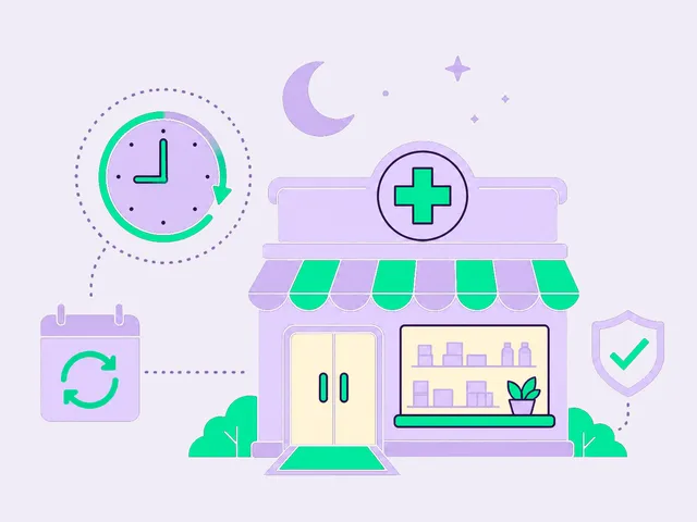 Pharmacy open at night, with always up-to-date and verified duty rosters